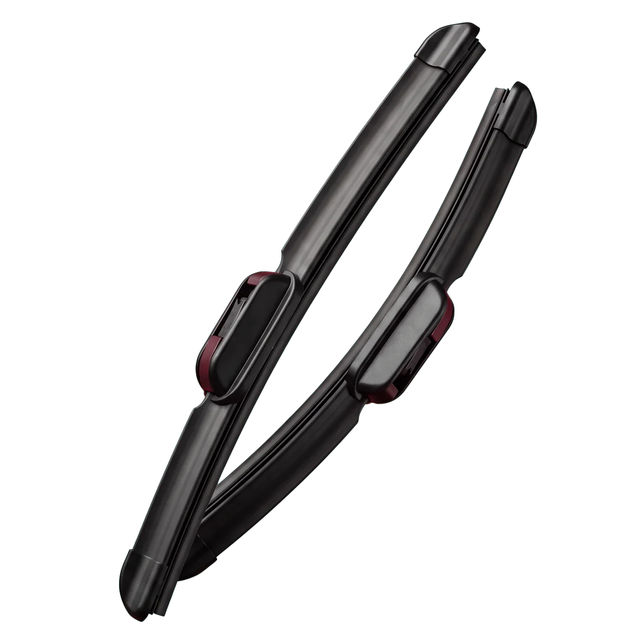 PYT wipers: frameless silicone beam wiper blade pair